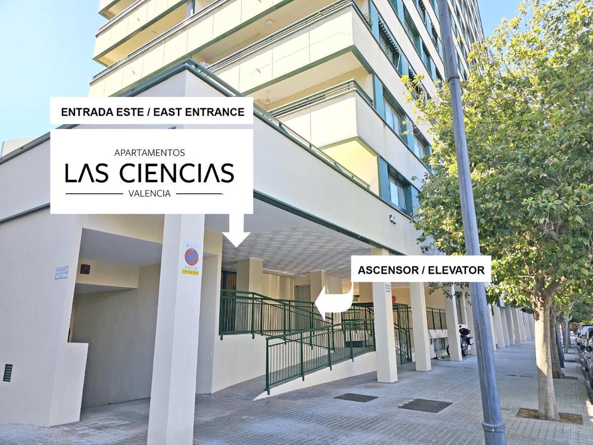 Apartamentos Las Ciencias N Walencja Zewnętrze zdjęcie